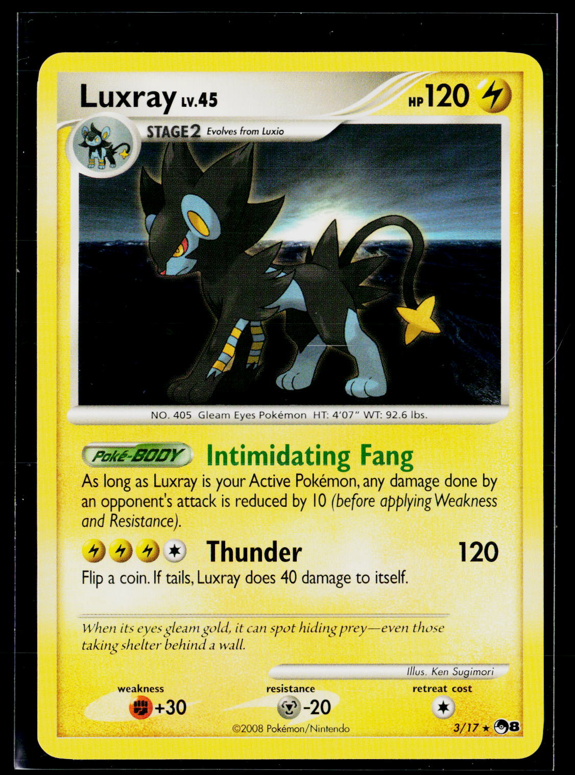 POP Series 8 #003/017 Luxray