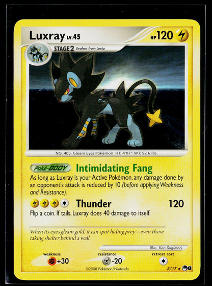 POP Series 8 #003/017 Luxray