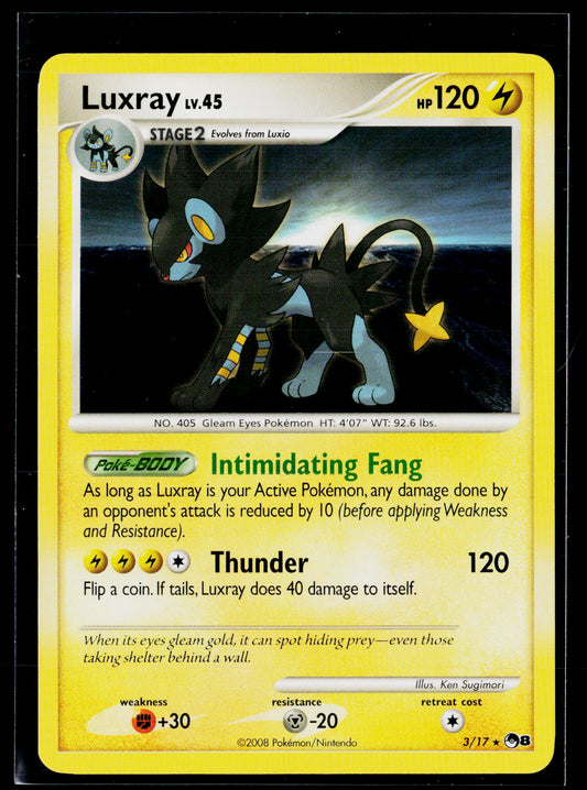 POP Series 8 #003/017 Luxray
