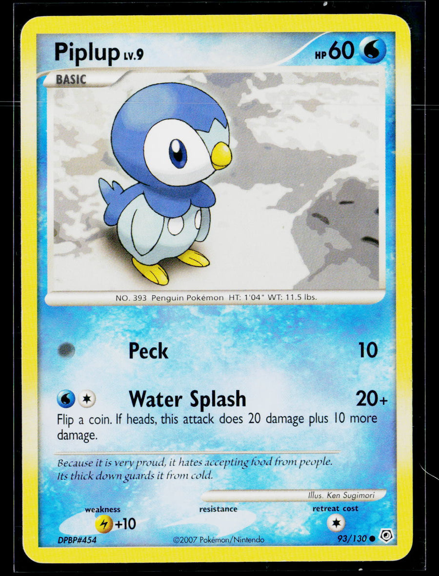 Diamond and Pearl #93/130 Piplup
