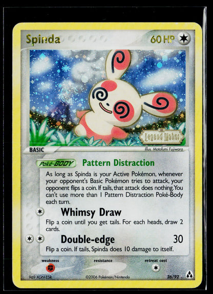 Legend Maker #26/92 Spinda Stamped
