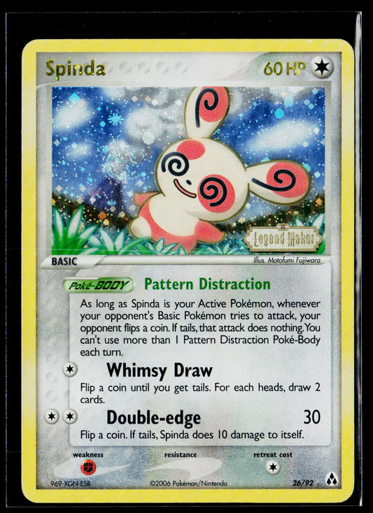 Legend Maker #26/92 Spinda Stamped