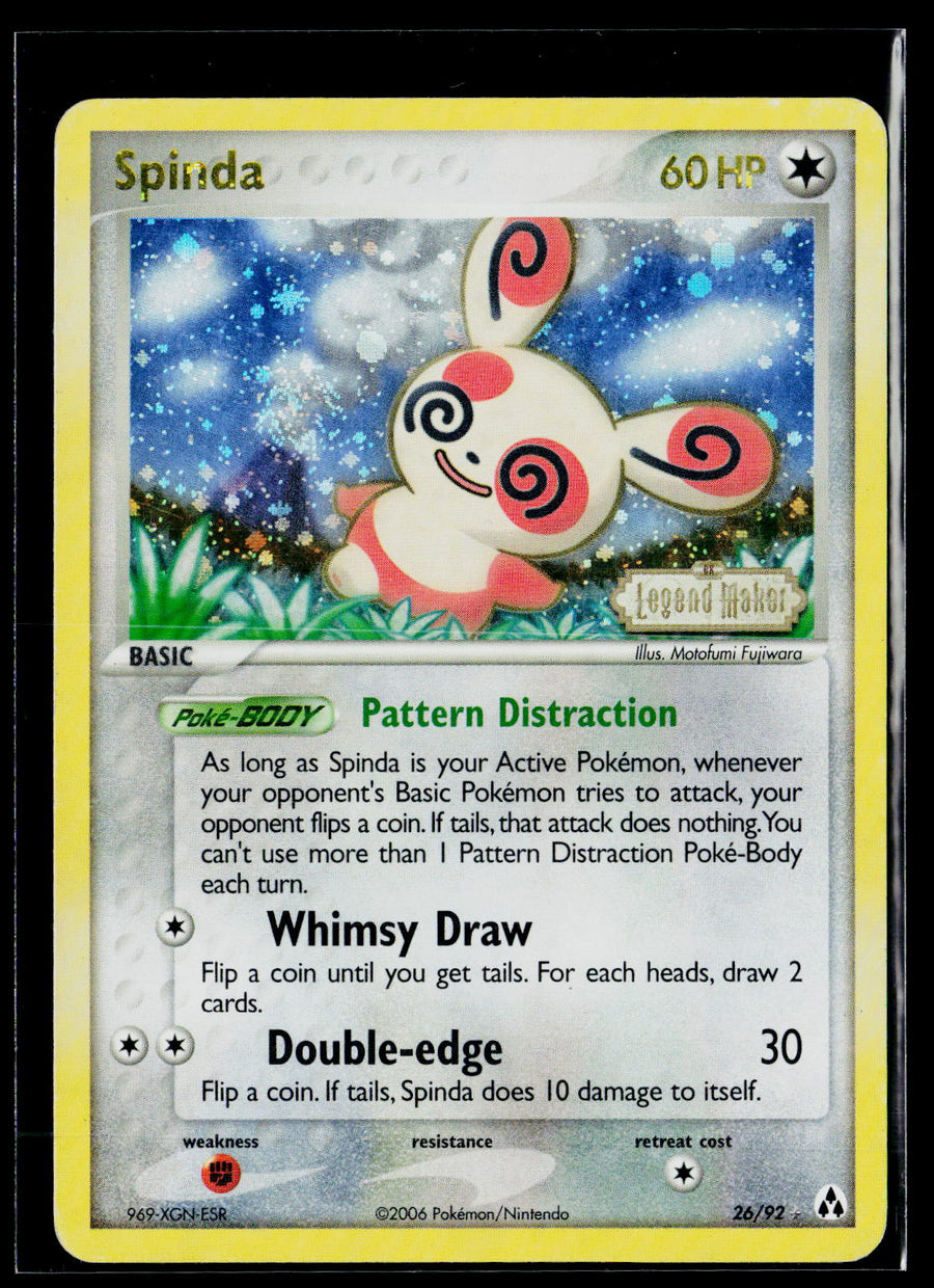 Legend Maker #26/92 Spinda Stamped
