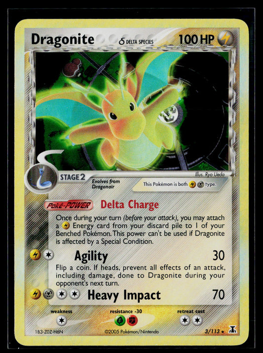 Delta Species #3/113 Dragonite (Delta Species)