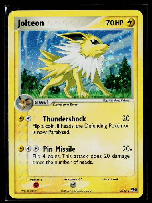 POP Series 3 #003/017 Jolteon holo