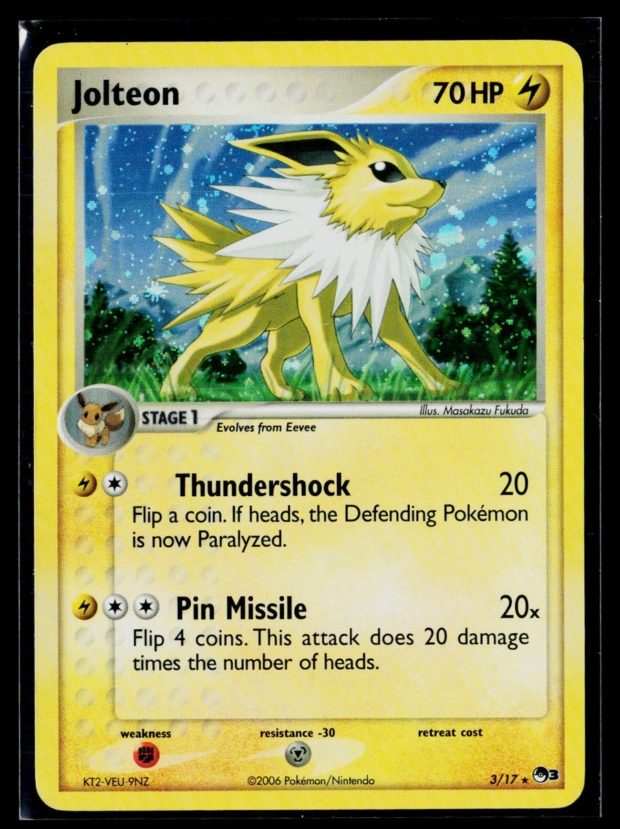 POP Series 3 #003/017 Jolteon holo