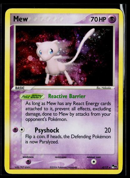 POP Series 4 #004/017 Mew holo