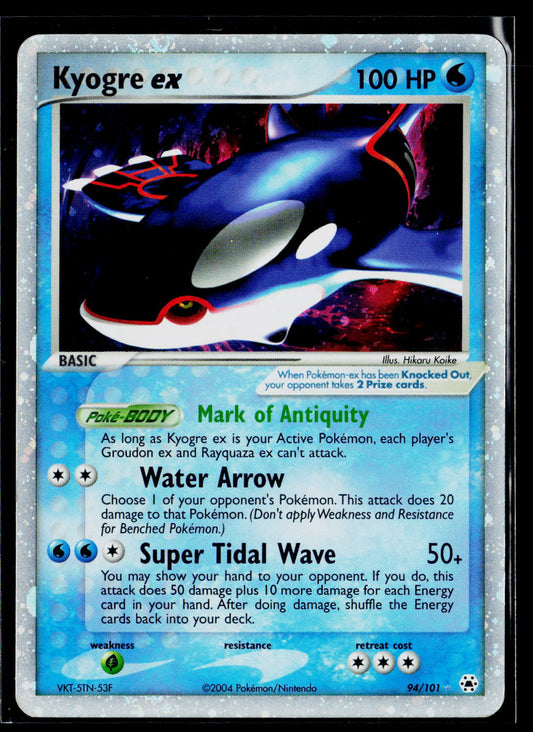 Hidden Legends #94/101 Kyogre ex
