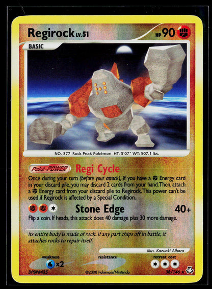Legends Awakened #38/146 Regirock reverse holo