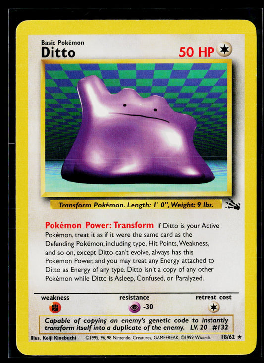 Fossil #18/62 Ditto (18)