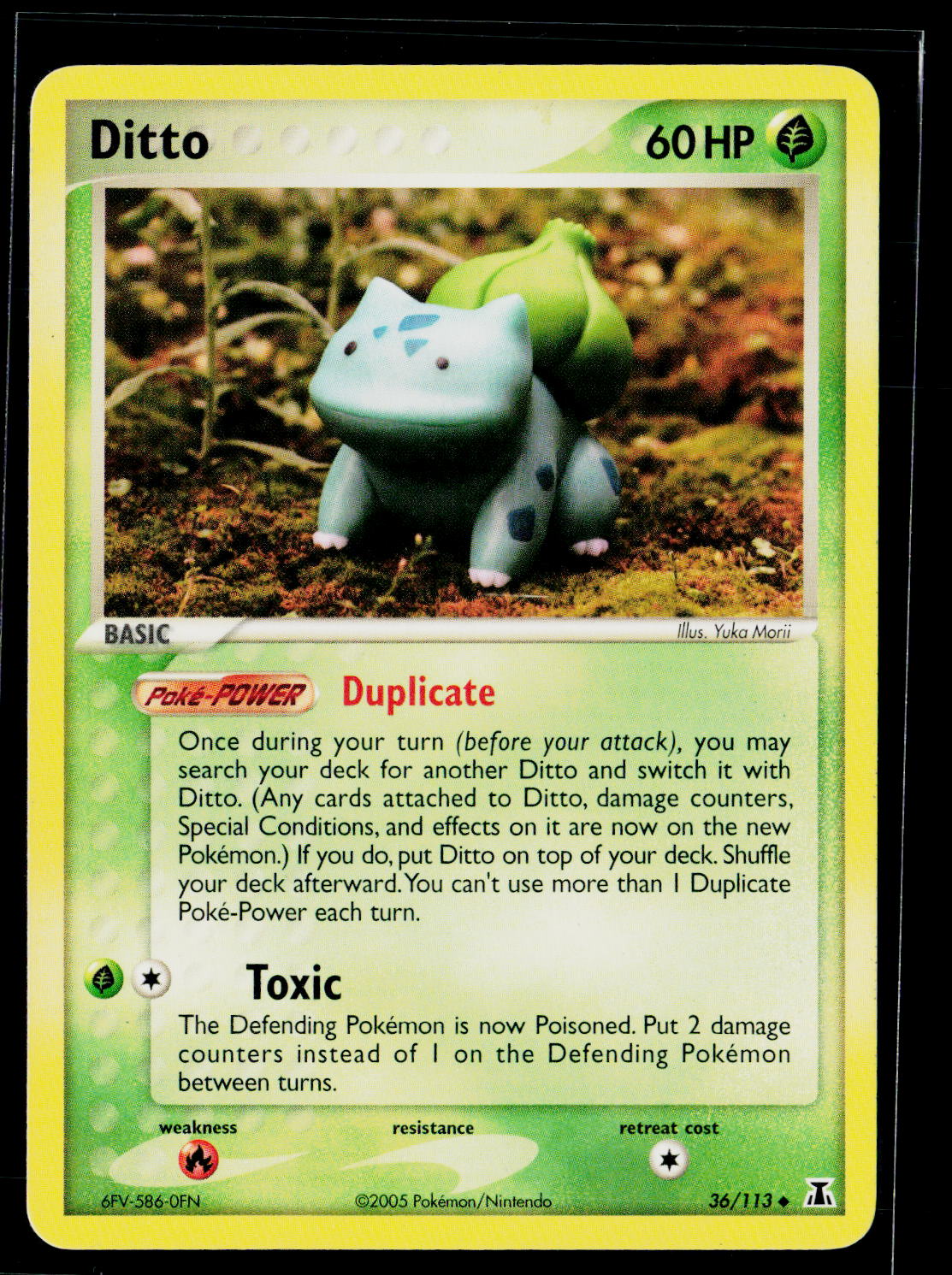 Delta Species #36/113 Ditto (Bulbasaur)