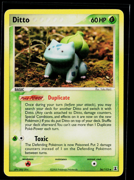 Delta Species #36/113 Ditto (Bulbasaur)