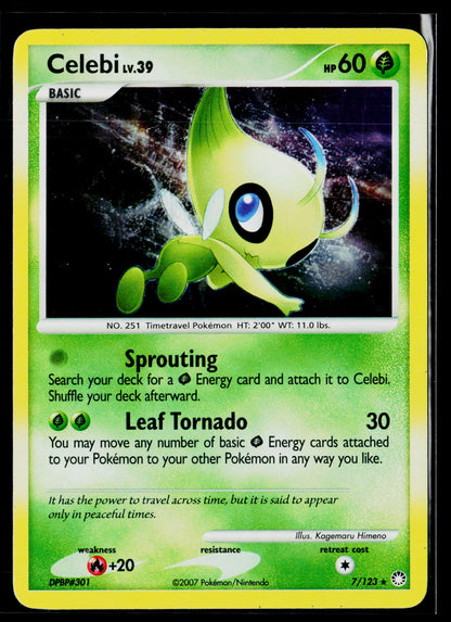 Mysterious Treasures #7/123 Celebi