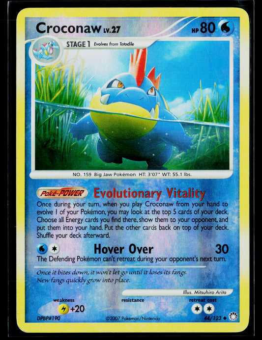 Mysterious Treasures #44/123 Croconaw