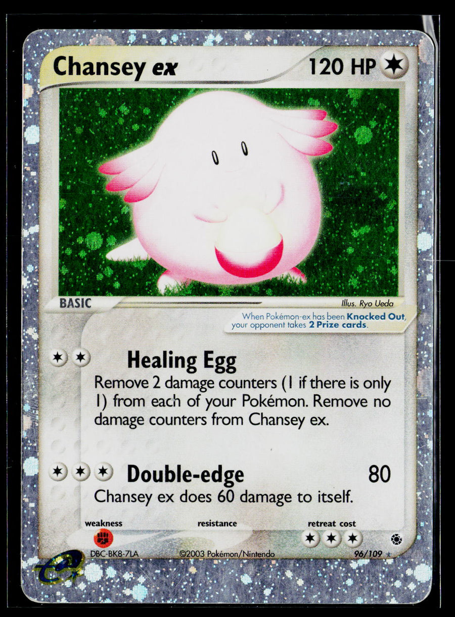 Ruby and Sapphire #96/109 Chansey ex