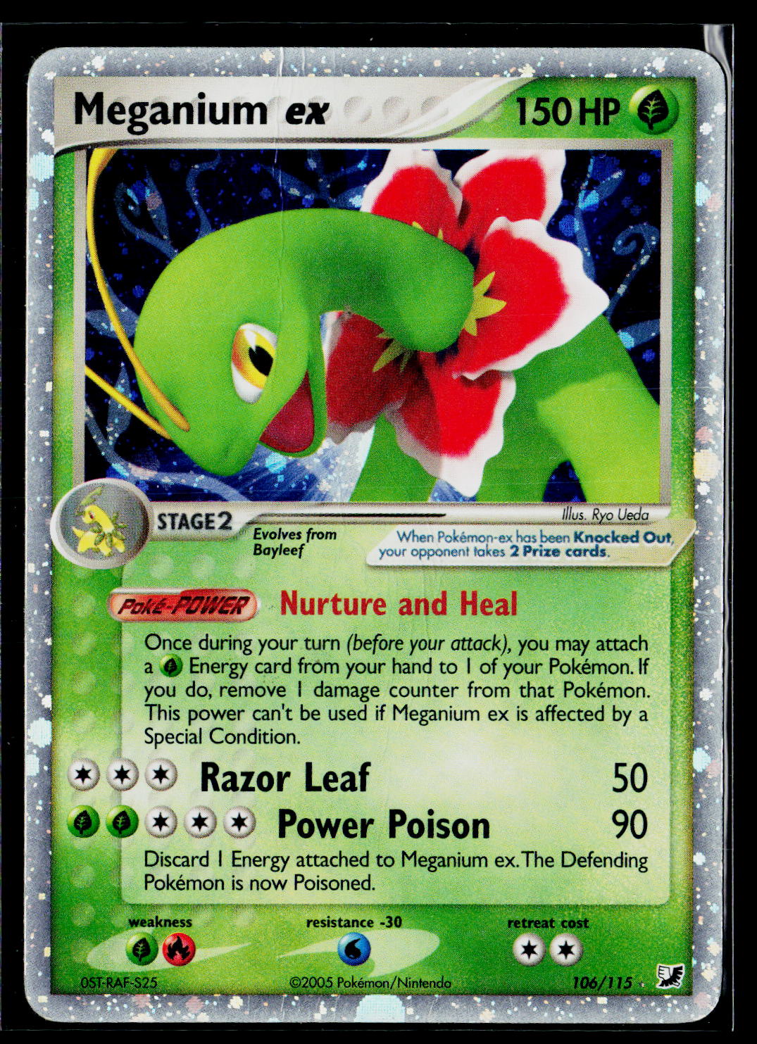 Unseen Forces #106/115 Meganium ex