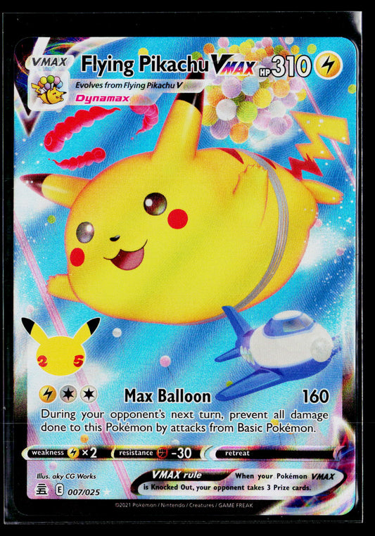 Celebrations #007/025 Flying Pikachu VMAX
