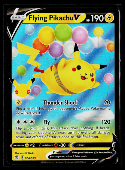 Celebrations #006/025 Flying Pikachu V