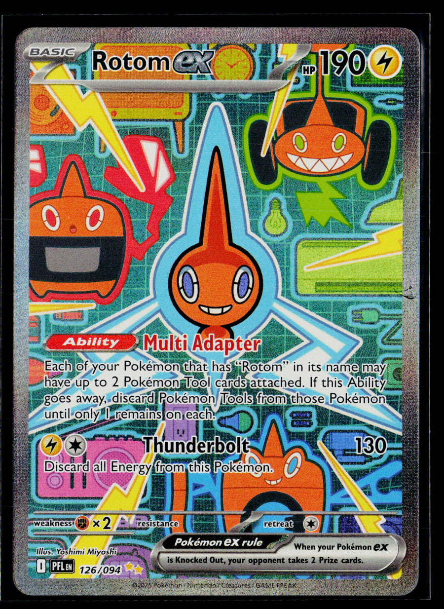 ME02: Phantasmal Flames #126/094 Rotom ex