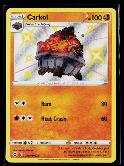 Shining Fates: Shiny Vault #SV068/SV122 Carkol
