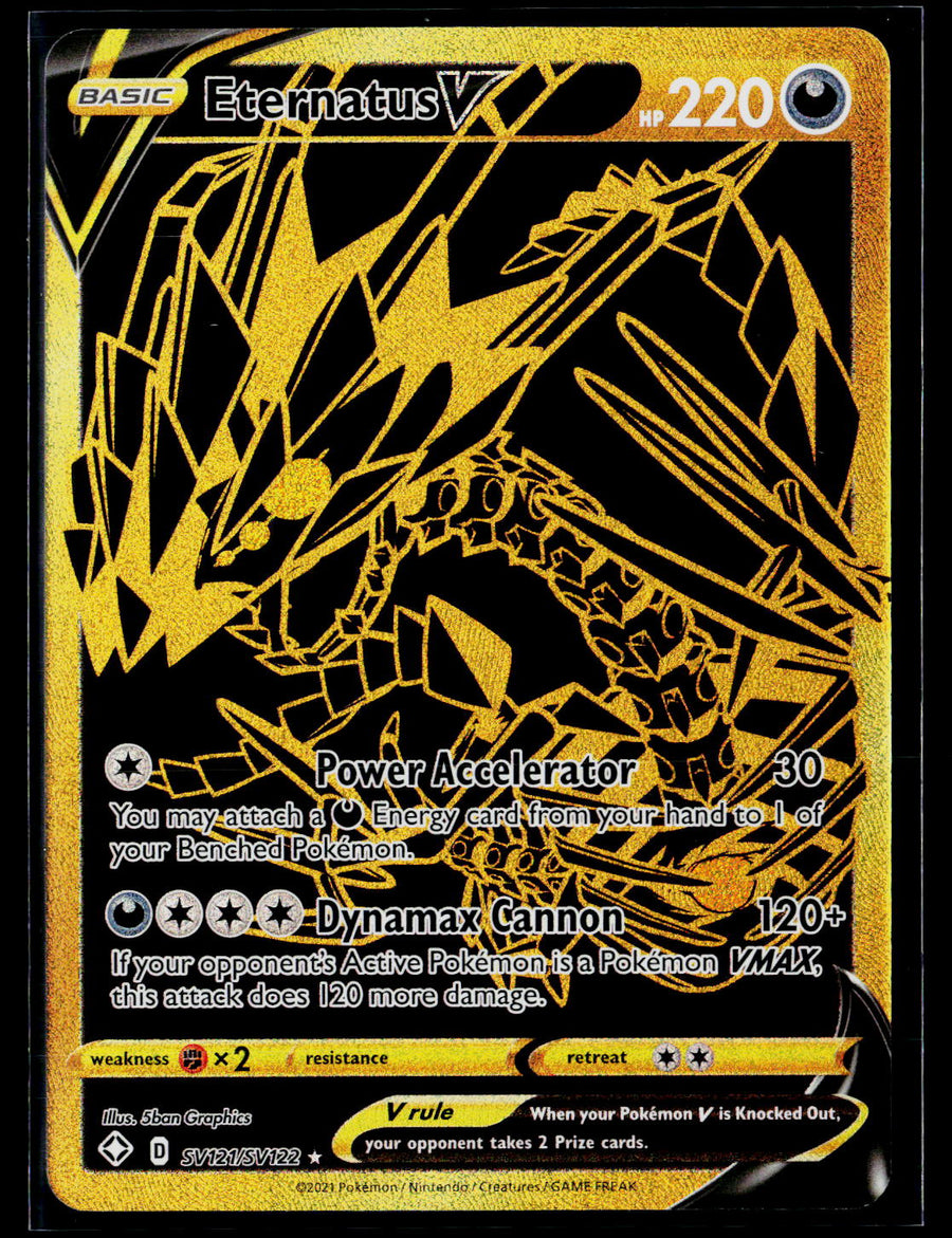 Shining Fates: Shiny Vault #SV121/SV122 Eternatus V