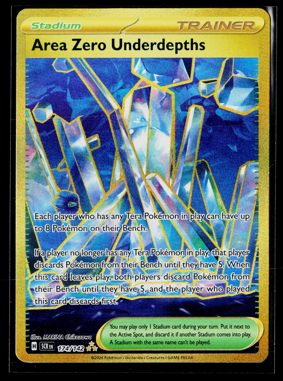 SV07: Stellar Crown #174/142 Area Zero Underdepths