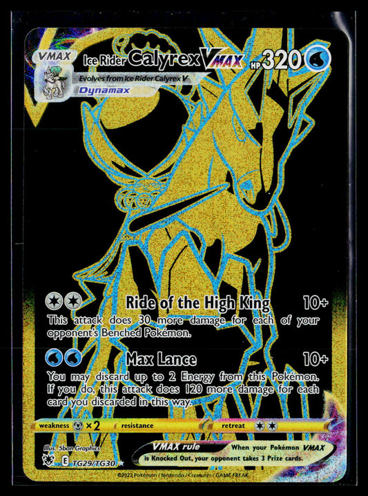 Astral Radiance Trainer Gallery TG29/TG30 Ice Rider Calyrex VMAX Secret