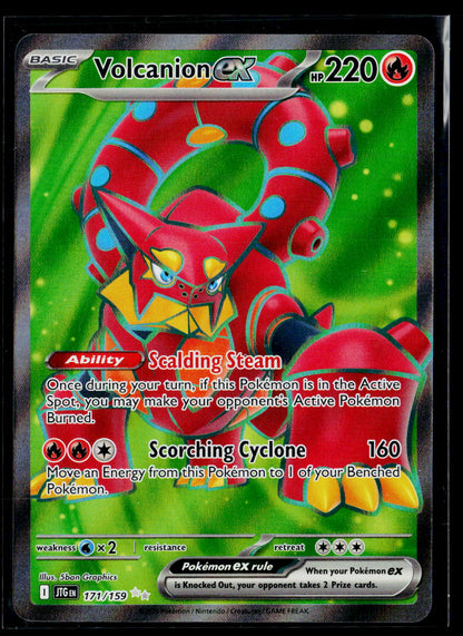 SV09: Journey Together #171/159 Volcanion ex
