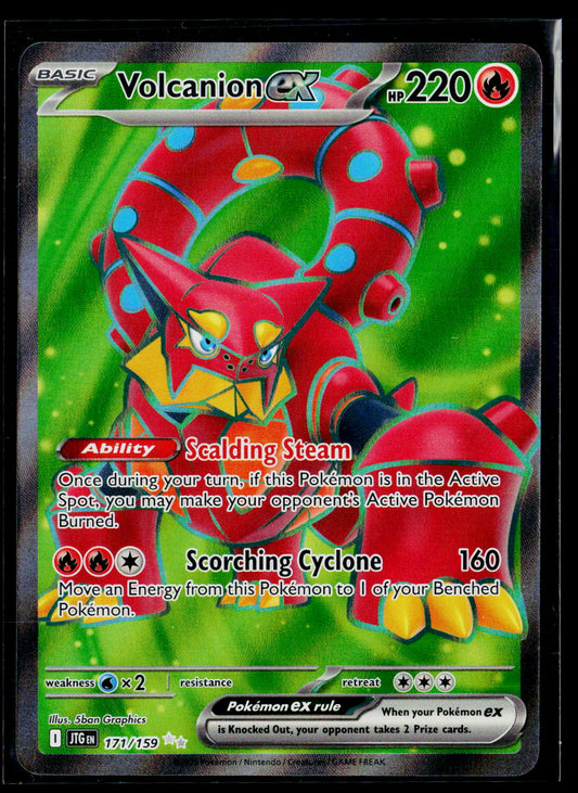 SV09: Journey Together #171/159 Volcanion ex