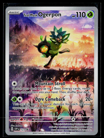 SV: Scarlet & Violet Promo Cards #123 Teal Mask Ogerpon