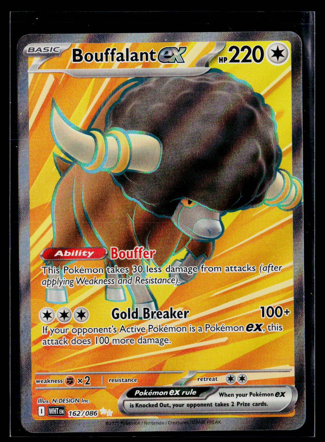 SV11W: White Flare #164/086 Bouffalant ex