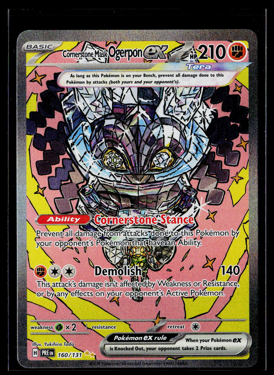 SV: Prismatic Evolutions #160/131 Cornerstone Mask Ogerpon ex