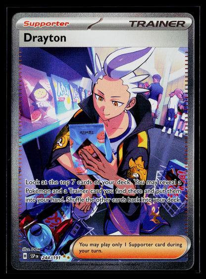 SV08: Surging Sparks #244/191 Drayton