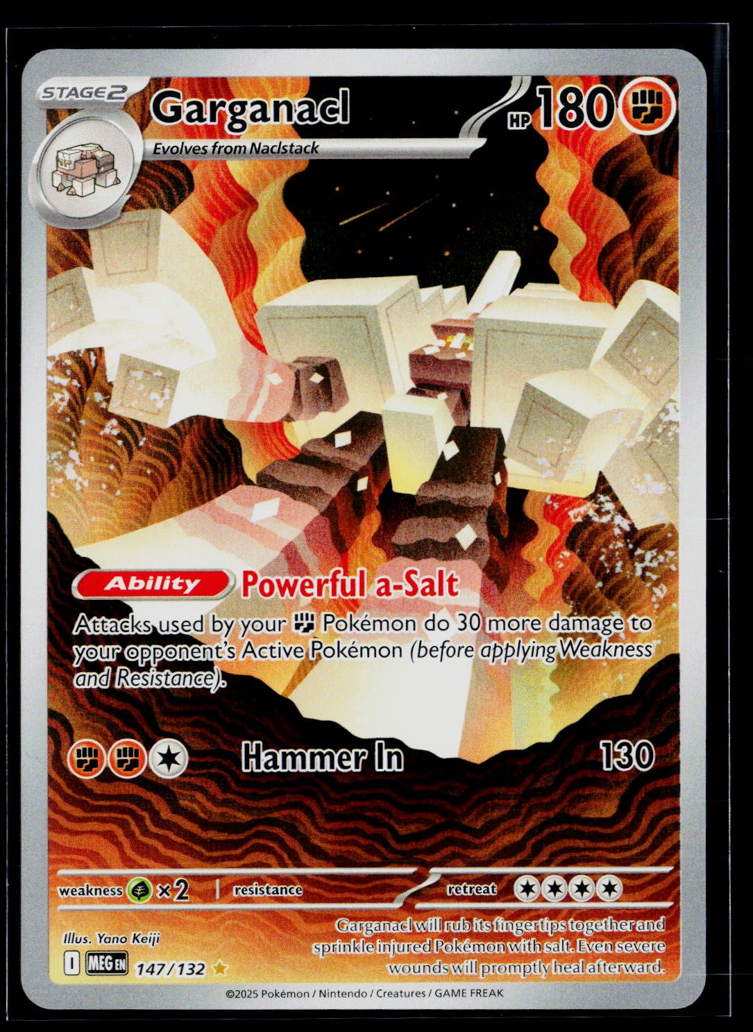 ME01: Mega Evolution #147/132 Garganacl