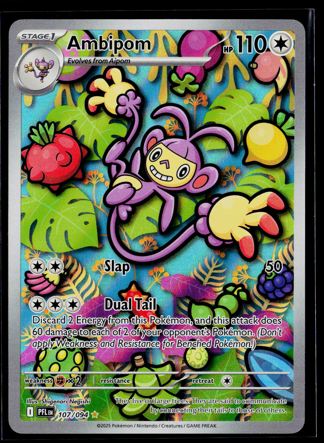 ME02: Phantasmal Flames #107/094 Ambipom