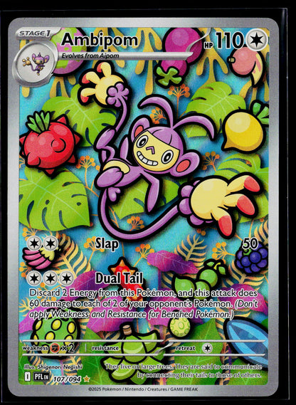 ME02: Phantasmal Flames #107/094 Ambipom