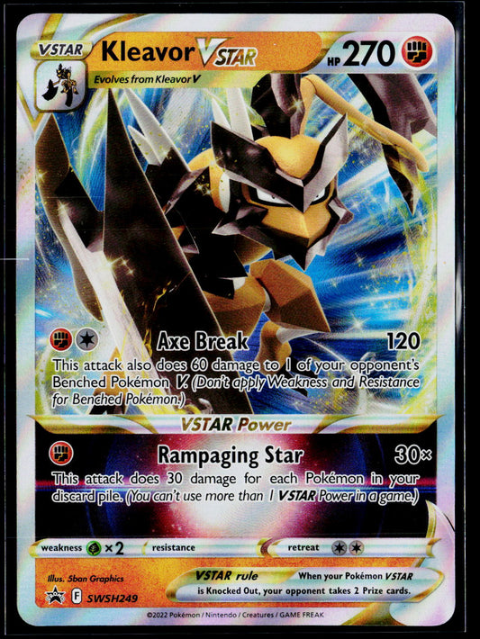 SWSH: Sword & Shield Promo Cards #SWSH249 Kleavor VSTAR