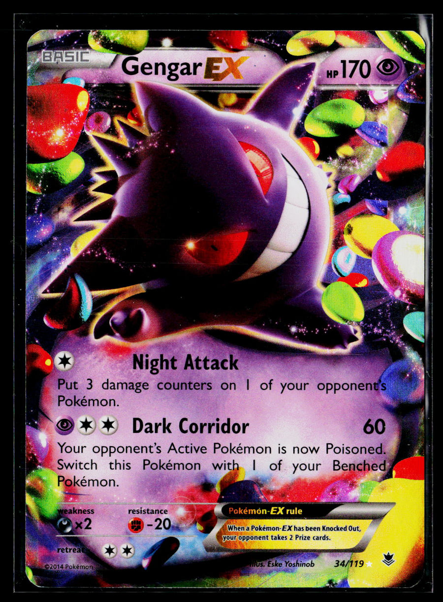 XY - Phantom Forces #34/119 Gengar EX