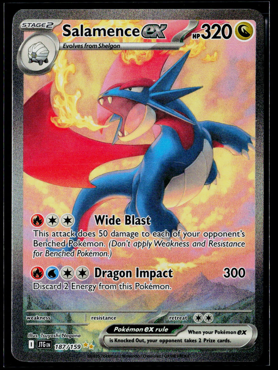 SV09: Journey Together #187/159 Salamence ex