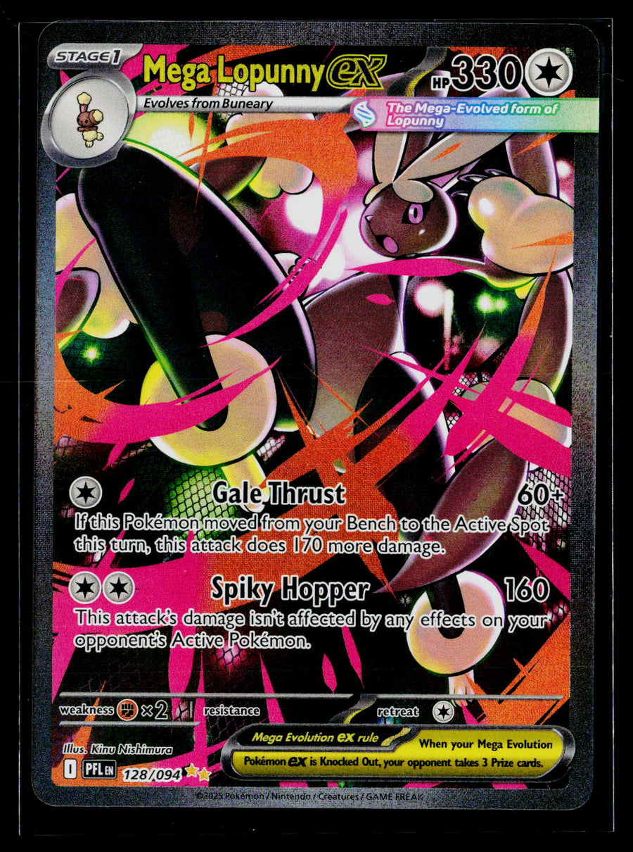 ME02: Phantasmal Flames #128/094 Mega Lopunny ex