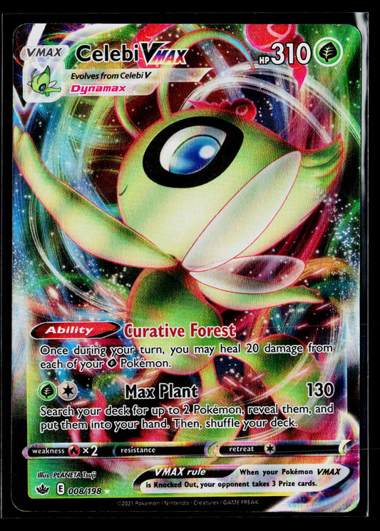 SWSH06: Chilling Reign #008/198 Celebi VMAX