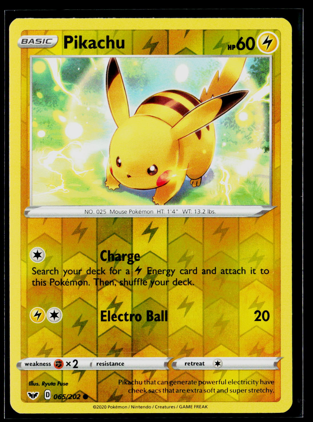 Miscellaneous Cards & Products #065/202 Pikachu