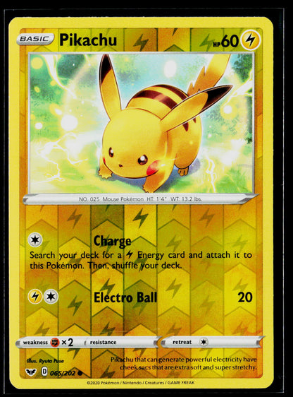 Miscellaneous Cards & Products #065/202 Pikachu