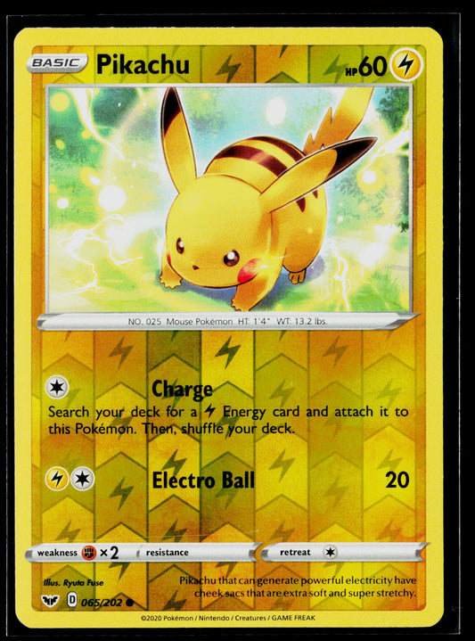 Miscellaneous Cards & Products #065/202 Pikachu
