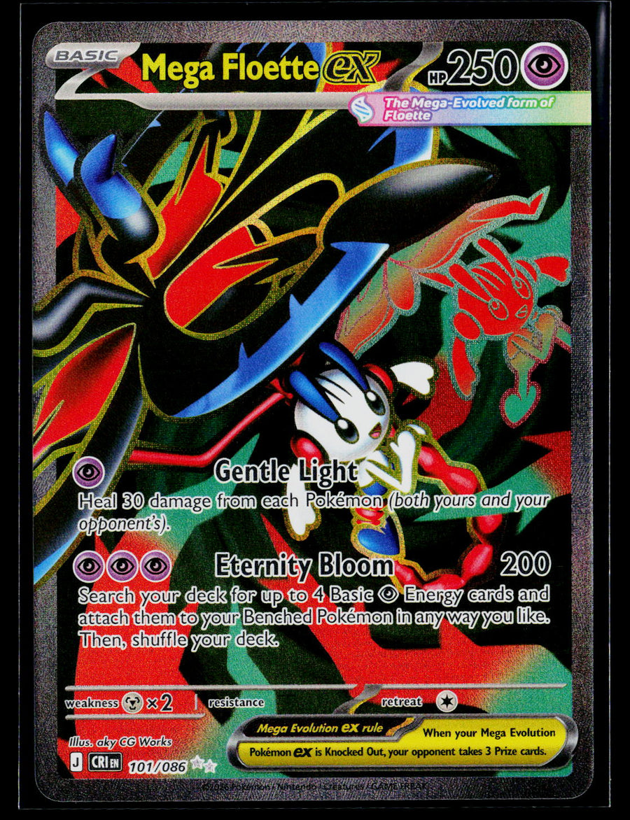 ME04: Chaos Rising #101/086 Mega Floette ex