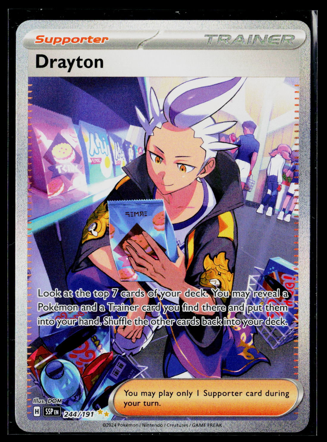 SV08: Surging Sparks #244/191 Drayton