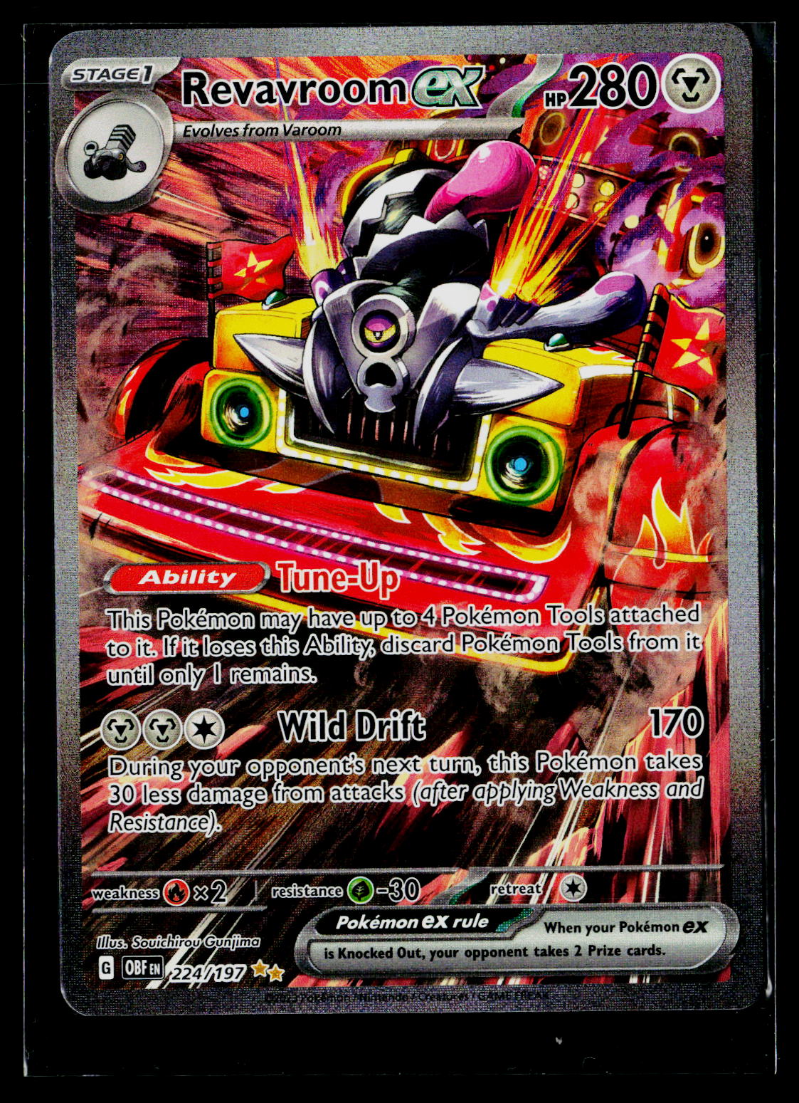 SV03: Obsidian Flames #224/197 Revavroom ex