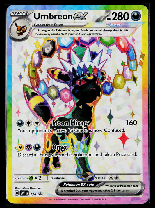 SV: Scarlet & Violet Promo Cards #SVP 176 Umbreon ex