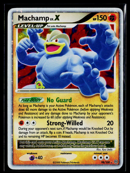 Stormfront #98/100 Machamp LV.X