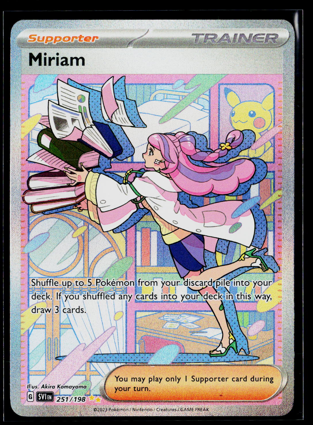 SV01: Scarlet & Violet Base Set #251/198 Miriam